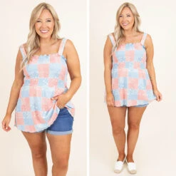 Nice Night Top, Pink/Blue -VogueBabe Store 10 03abcf3b 03d7 496d a91d 7fefe21912f6