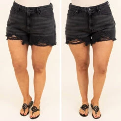 Simple Living Shorts, Dark Gray -VogueBabe Store 10 2f7b8020 3f78 4986 a53d f49470166892