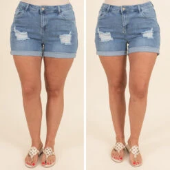 Would've, Could've, Should've Shorts, Medium Wash -VogueBabe Store 10 85be8309 ea4b 4637 8259 4063dffd8f5a