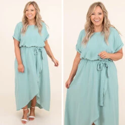 Leave 'Em Stunned Dress, Sage -VogueBabe Store 10 caa00fb5 e379 4710 adf5 d607f228505f