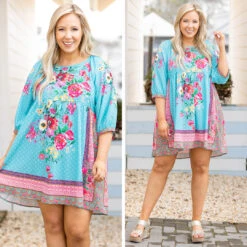 The Beauty Is On Me Dress, Mint Mix -VogueBabe Store 11 8adecdf1 e270 4445 b20b adc292e88e16