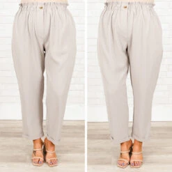 Single Step Pants, Gray -VogueBabe Store 11 8e796fd1 9986 4abc 8241 cba615767f37