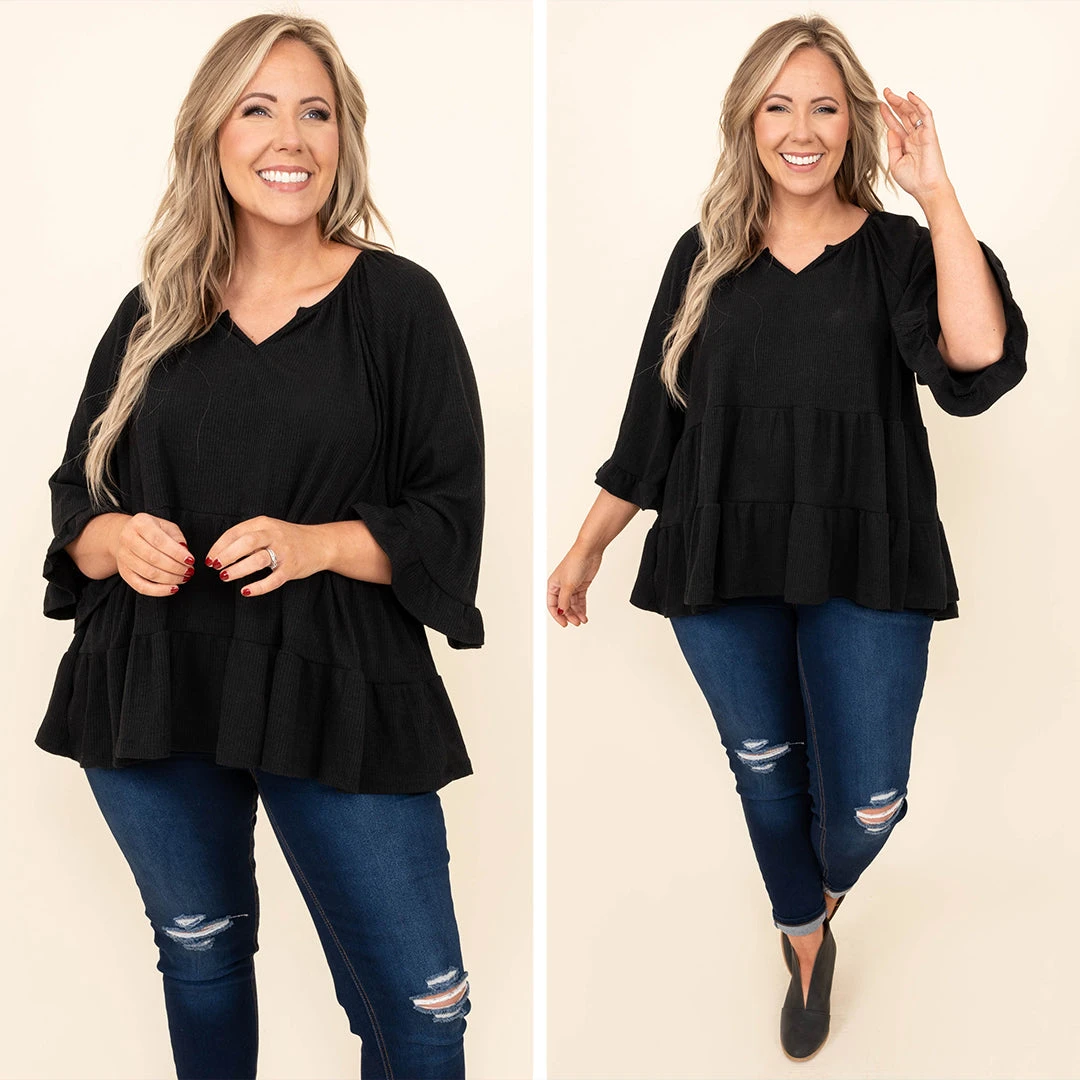 See You Tonight Top, Black 8 See You Tonight Top, Black - Image 6