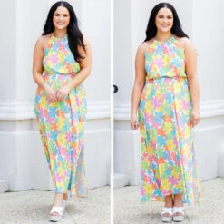 Sky Is Falling Maxi Dress, Off White Multi -VogueBabe Store 11 e8302a64 b0ab 4fab a2b2 24c7528958e4