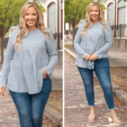 Super Basic Top, Charcoal Gray -VogueBabe Store 11 f732e226 d176 428d 9c92 9fbe11b806c8