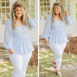 Love Is Everywhere I Go Top, Light Blue -VogueBabe Store 12 384a7532 bfcf 491d 8641 c0b51577b17e