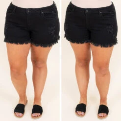 Otherwise See Me Shorts, Black -VogueBabe Store 13 680f9e9a 524c 489b 9cf9 976751d97cee