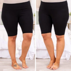 Comfy Vibes Biker Shorts, Black -VogueBabe Store 14 39958c77 b0de 4316 b7f3 2b90d9c67685