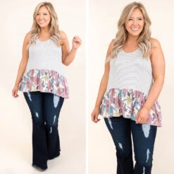 Walking In The Wind Top, Ivory -VogueBabe Store 14 73ffd651 9bfa 4632 81df feadadbe07ca