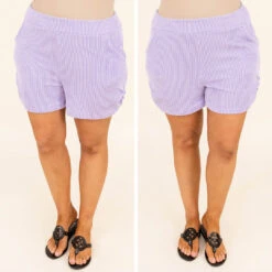 Riding Solo Shorts, Lavender -VogueBabe Store 14 e423b76c 7322 484c a254 ba740c6bec7b