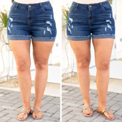 Summer Blues Shorts, Dark Wash -VogueBabe Store 16 976f090e 76ac 4e10 82bb 890b45fd3ba8
