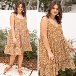 Endless Sunshine Dress, Camel -VogueBabe Store 16 9e6ce4cc df86 4d3d 8168 7753c9f2bb28