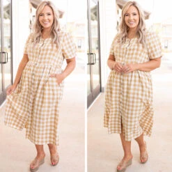 Brunch Vibes Dress, Yellow -VogueBabe Store 18 c2dfa686 32c2 404a 80ed 940fe5778f9d