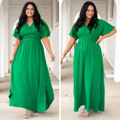 Feeling Good Maxi Dress, Kelly Green -VogueBabe Store 18 de3f0704 1689 409a a52b 126003bc3ad9