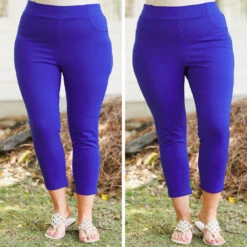 Business Lady Pants, Cobalt -VogueBabe Store 19 bec51dd8 8701 4748 a483 cf2d1f914f44