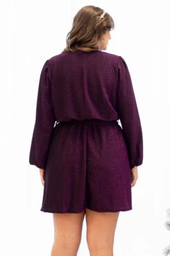 Announcement To Make Dress, Magenta -VogueBabe Store 1I5A2864