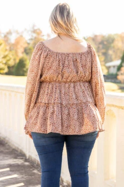 At Last Top, Brown -VogueBabe Store 1I5A8271