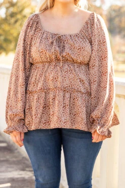 At Last Top, Brown -VogueBabe Store 1I5A8272