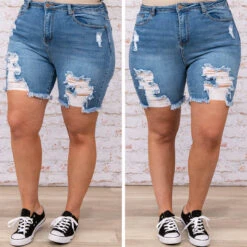 Live Some Shorts, Medium Wash -VogueBabe Store 1 0c2fb578 11de 40a7 bb4f d30dd60960a8