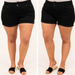 Let's Get Loud Shorts, Black -VogueBabe Store 1 5b75b7de 90e1 406d 9002 cc56cd5a7ce2