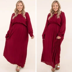 Eternal Hope Dress, Burgundy -VogueBabe Store 1 8aaebe83 fe69 4fdc b810 ad9ebe605dee