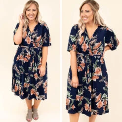 Traveling West Dress, Navy -VogueBabe Store 2.11 4