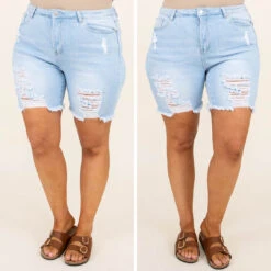 Live Some Shorts, Light Wash -VogueBabe Store 20 68d23fba eb2b 4a27 9079 2c764f29461f