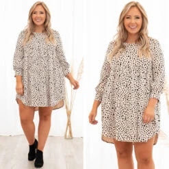 Animal Power Dress, Taupe -VogueBabe Store 20 bb7aaf94 1d11 4728 86b2 fae3a2c5d453