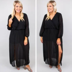 Dream Date Maxi Dress, Black -VogueBabe Store 21