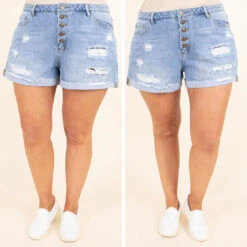 Best Ever Shorts, Light Wash -VogueBabe Store 21 1f0af808 29f6 43f9 8a7b e93d655bb3e5