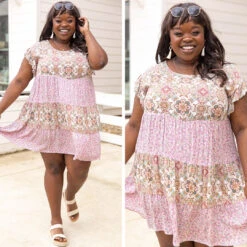 Celebrate With Champagne Dress, Ivory-Pink -VogueBabe Store 21 4c88af84 fa7e 4355 826a 6631ebb7e72e