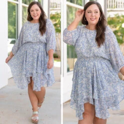 Walk With Me Dress, Blue -VogueBabe Store 22 0005814f 4f5b 4ddb a8ae 8d0ecb2a0360