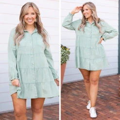 There I Was Dress, Washed Seafoam -VogueBabe Store 22 76ad212d 5852 4269 9058 13e810bafbf1