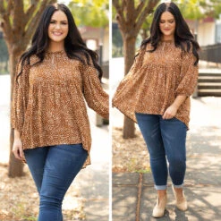 Without Fail Top, Cinnamon -VogueBabe Store 25 e951edb0 c24e 40db ae4f f74535f42604