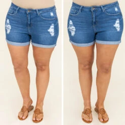 Better Believe It Shorts, Medium Wash 12 Better Believe It Shorts, Medium Wash -VogueBabe Store 2 0a7dbf68 1406 43fc 9329 b39407eda9d8