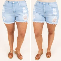 Changing Paths Shorts, Light Wash -VogueBabe Store 2 3d67993f 560a 4380 a33f 72aadc83816d
