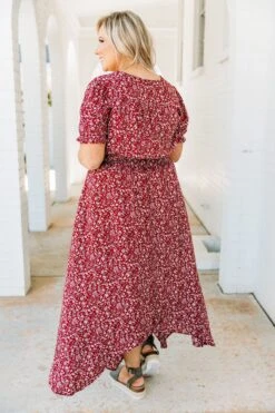 This Love I Found Maxi Dress, Red -VogueBabe Store 373A6157