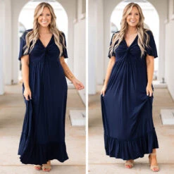 Blackbird Singing Dress, Navy -VogueBabe Store 3 3791a068 847a 4a62 899c 1e580748f441