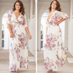 In A Dreamlike State Maxi Dress, Off-White -VogueBabe Store 3 530f4588 5274 4f79 a90a 252b39fa489e