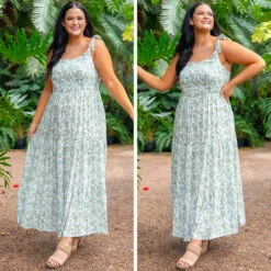 Blessed Be The Day Maxi Dress, Cream-Olive -VogueBabe Store 4 1fa21108 d7ca 426a b652 78a51ac6fbe0