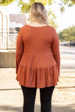 Broken Bells Top, Rust -VogueBabe Store 5E1A0507 f859ec8e 9889 44bb ae6e 7ad98d9f79f4