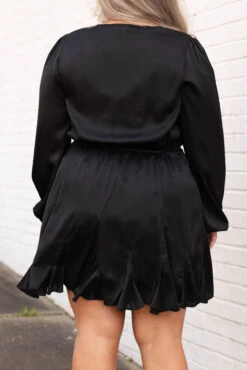 How Are You Doing Dress, Black -VogueBabe Store 5E1A1483