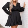 How Are You Doing Dress, Black