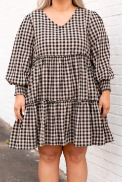 Wonder No Further Dress, Black -VogueBabe Store 5E1A1522