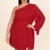 A True Beauty Dress, Red -VogueBabe Store 5E1A2574