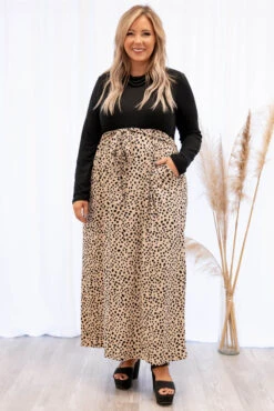 Flutter My Eyes Dress, Black