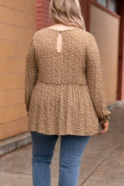 Willow Dreams Top, Mustard -VogueBabe Store 5E1A3746