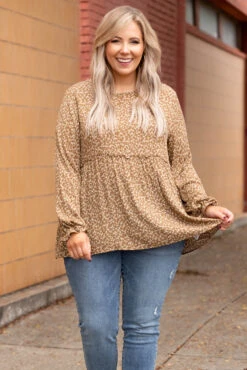 Willow Dreams Top, Mustard