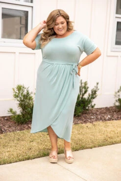 I'm Speechless Dress, Light Green -VogueBabe Store 5E1A6653 Edit