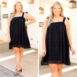 Cute In A Million Dress, Black -VogueBabe Store 5 1d8fd368 36cc 4a7d b0fa 4c90a79d0791